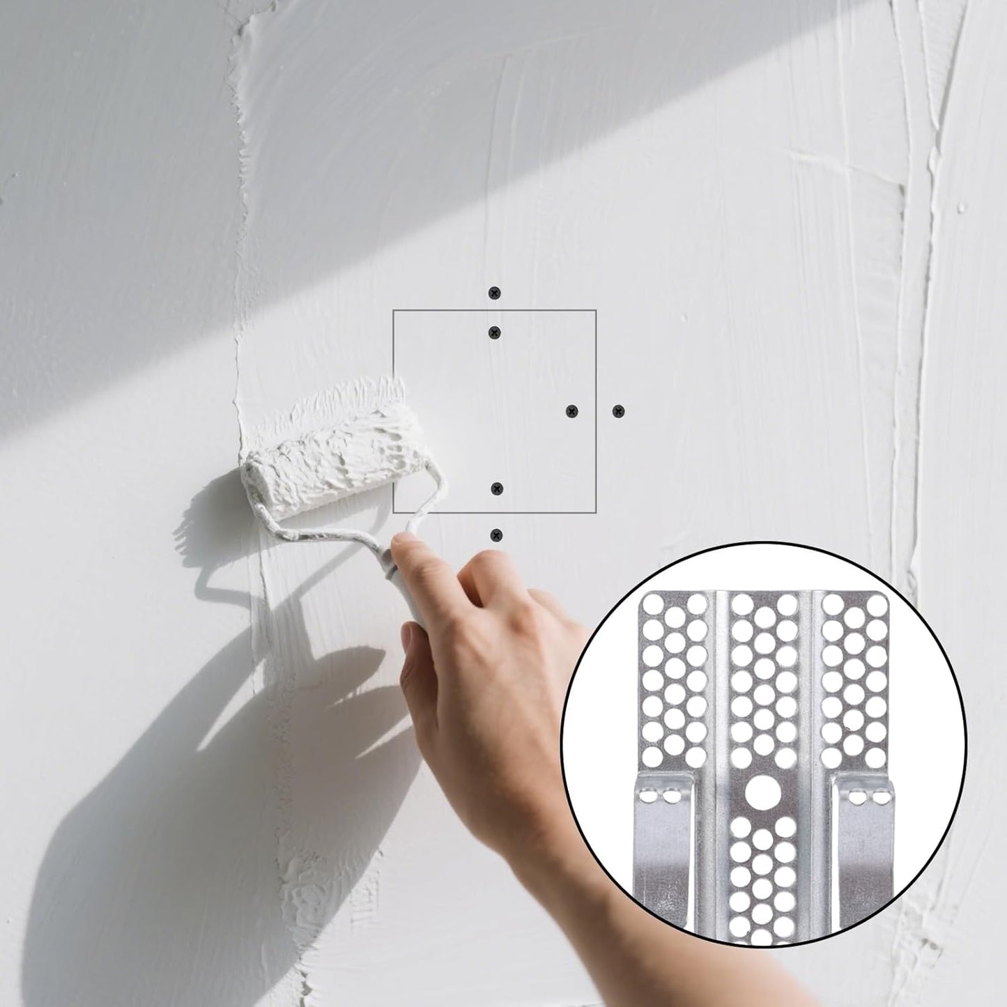 🔥LAST DAY 49% OFF - 🛠️🔩Drywall Repair Clips Kit - No-Stud Wall Patch Support