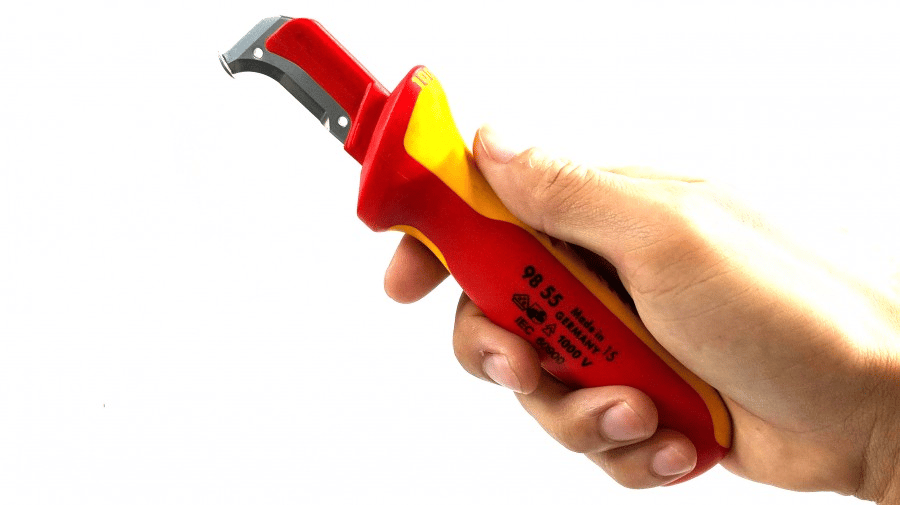 ⚡ The KNIPEX® VDE 1000V Insulated Dismantling Knife