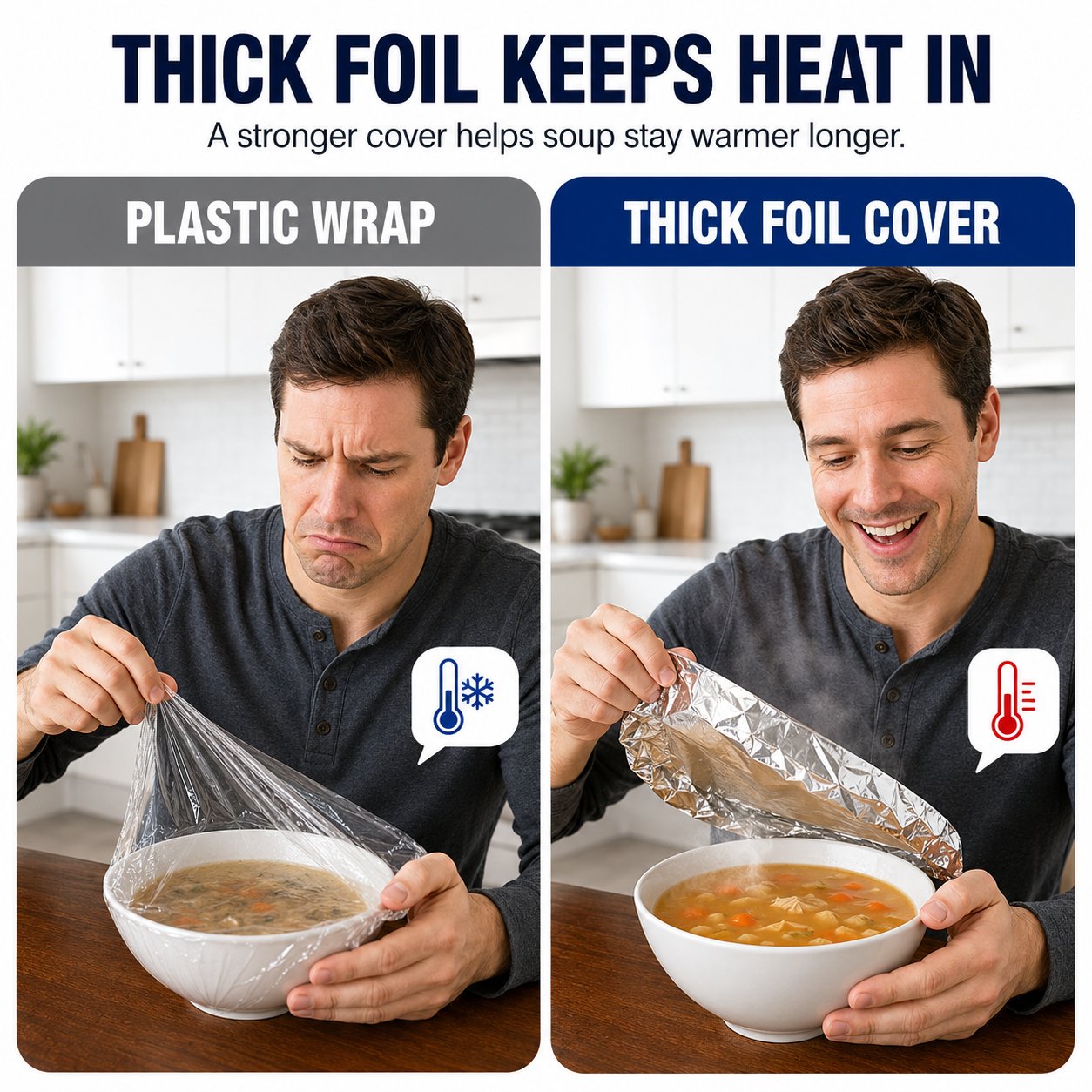 🍽️Universal Stretchable Aluminum Food Covers – Reusable Microwave-Safe Lids