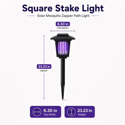 ⚡Summer Hot Sale 49% OFF🔥Solar Mosquito Zapper Light – Outdoor Garden Stake Lamp