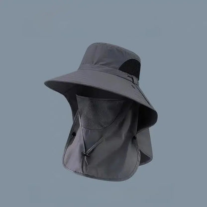 🌞 UPF 50+ Sun Hat with Neck Flap for Men & Women – Wide Brim UV Protection Hiking, Fishing & Safari Hat