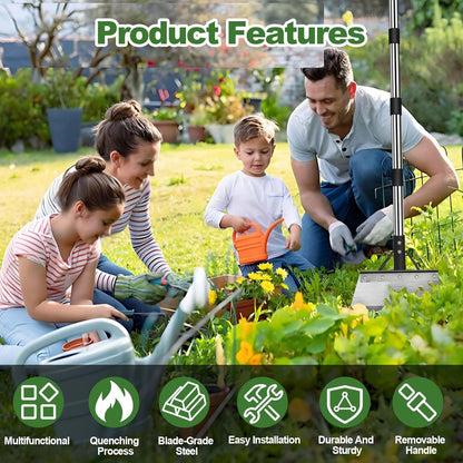 🔥⚒️Heavy-Duty Multi-Purpose Garden Scraper & Ice Breaker