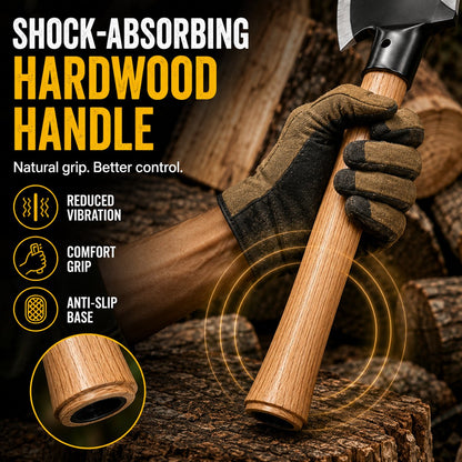 ✨ Tactical Dual-Head Clearing Axe & Sickle