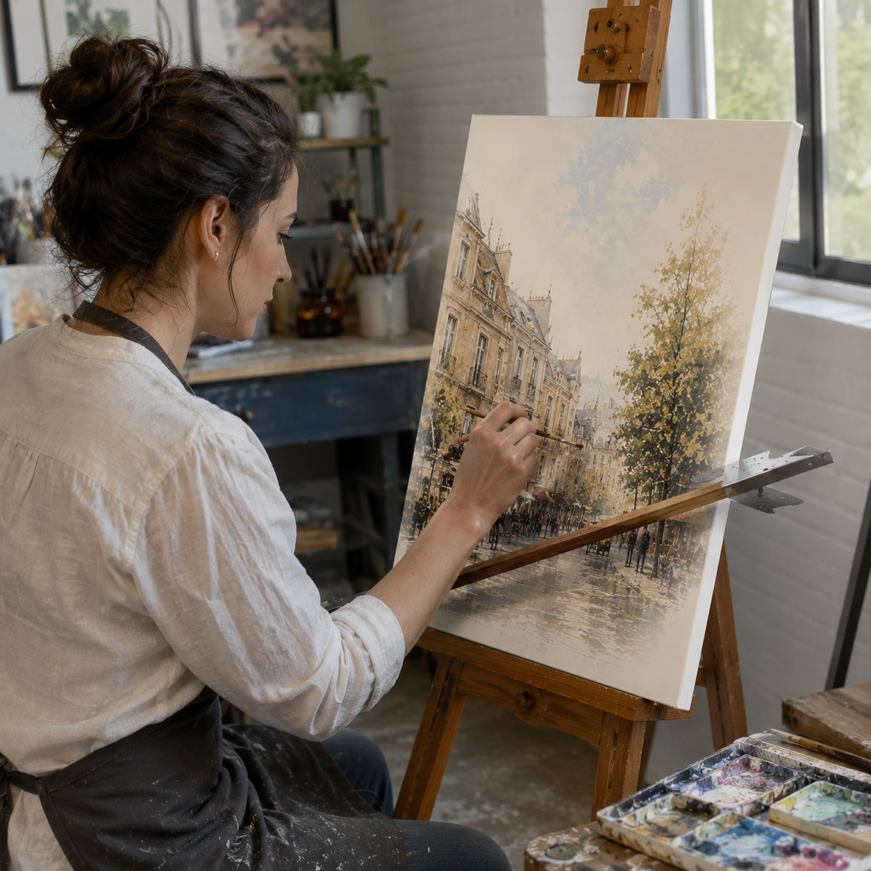 🎨 Artist Hand Support Bridge