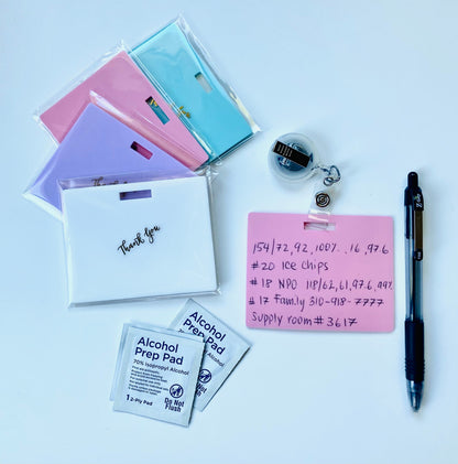 🩺Erasable Badge Note | Dual-Side Writable, Fade-Proof & No Blur (🖊Write. Wipe. Repeat.)