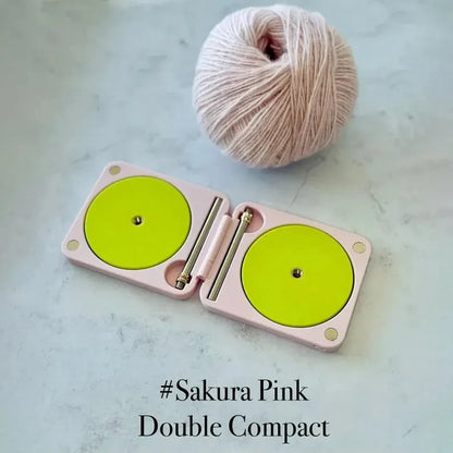 Foldable Yarn Holder Portable Travel Case for Crochet & Knitting