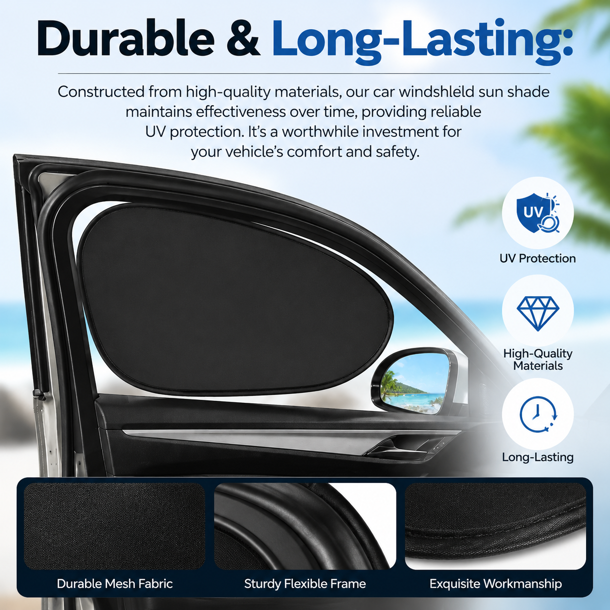 ☀️Summer Hot Seller 49% Off 🚘 Car Side Window Sunshade