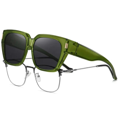 🎉LAST DAY - BUY 1 GET 1 FREE😎2026 New Polarized UV400 Protection Trendy Round Cat-eye Sunglasses 🕶️