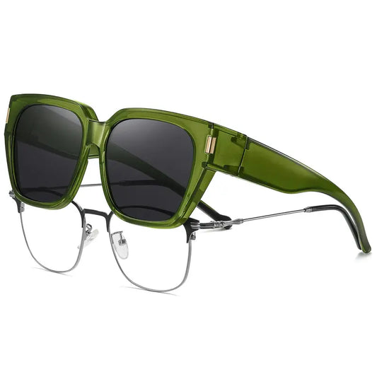 🎉LAST DAY - BUY 1 GET 1 FREE😎2026 New Polarized UV400 Protection Trendy Round Cat-eye Sunglasses 🕶️