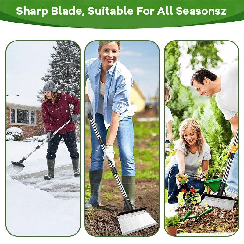 🔥⚒️Heavy-Duty Multi-Purpose Garden Scraper & Ice Breaker