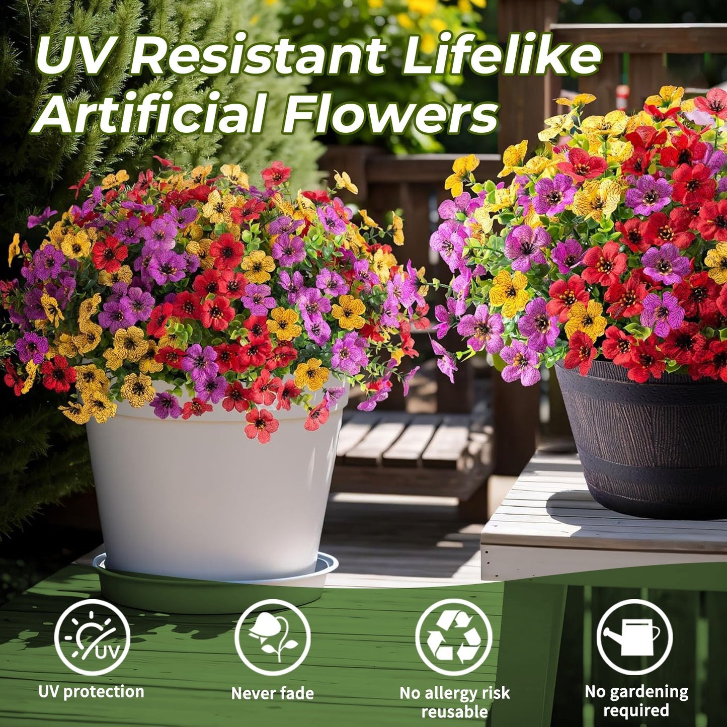 🌸Last Day 50% OFF🌱High-Grade Material Artificial Flowers (Zero Pollen Allergies)