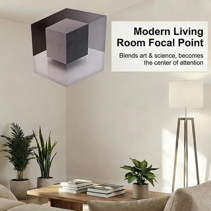 3D Optical Illusion Corner Wall Decor
