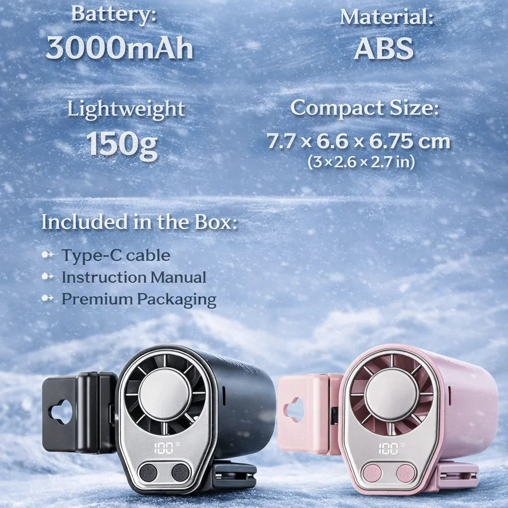 🔥2026 Upgraded Model⚡Clip On Air Conditioner Fan