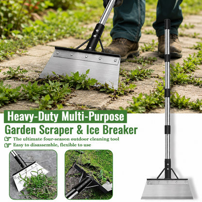 🔥⚒️Heavy-Duty Multi-Purpose Garden Scraper & Ice Breaker