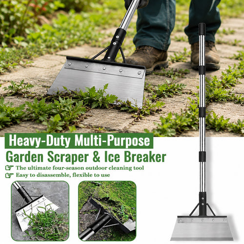🔥⚒️Heavy-Duty Multi-Purpose Garden Scraper & Ice Breaker