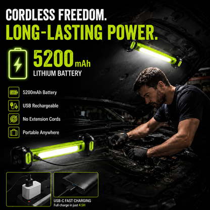 🎁Father's Day Hot Sale 49% OFF🔥🔦Multifunctional magnetic rechargeable work light