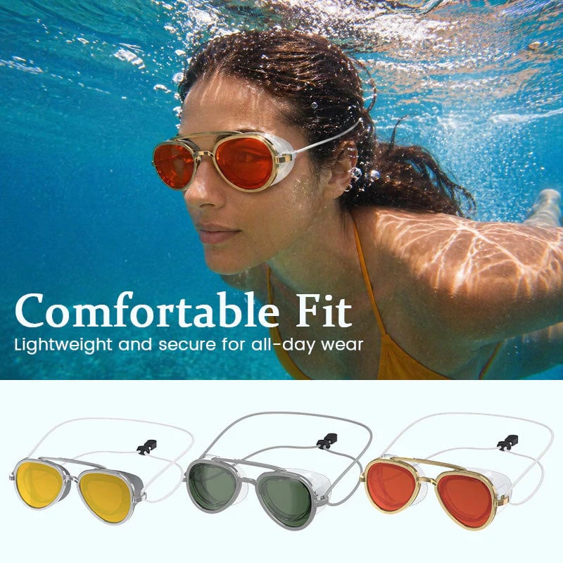 🔥LAST DAY 49% OFF - 😎✨SummerVibe Reflective Swim Goggles