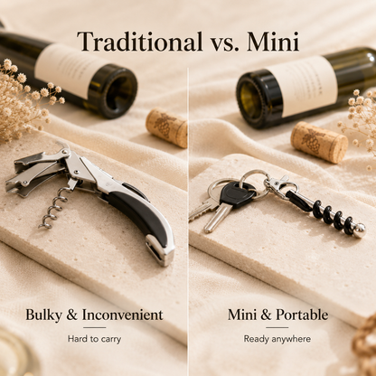 🔥LAST DAY 50% OFF🍾Mini Portable Pocket-Sized Wine Opener🍷
