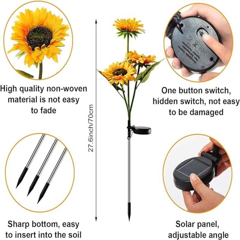 🌻Mother's Day Sale 49% OFF🌞Solar LED Sunflower Garden Lights