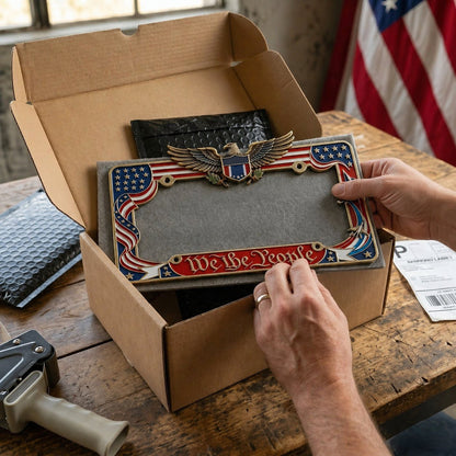 250th Anniversary Commemorative License Plate