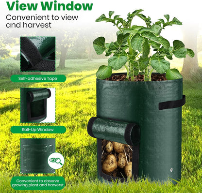 🌱Large 10-Gallon Grow Bags
