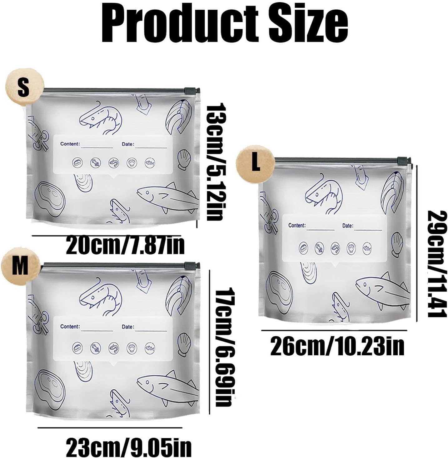 ✨ Reusable Aluminum Foil Sealable Storage Bags 🌱
