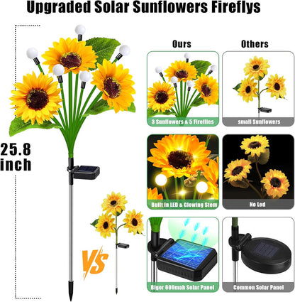 🌻Mother's Day Sale 49% OFF🌞Solar LED Sunflower Garden Lights