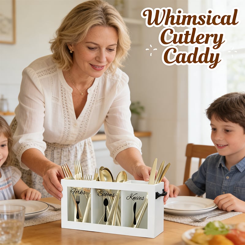 🔥 Whimsical Cutlery Caddy