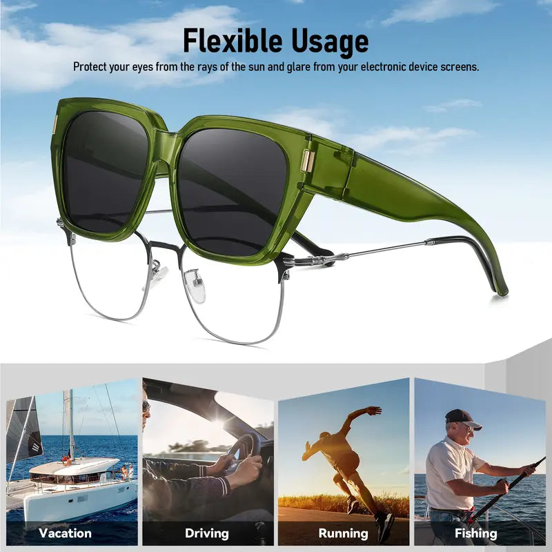 🎉LAST DAY - BUY 1 GET 1 FREE😎2026 New Polarized UV400 Protection Trendy Round Cat-eye Sunglasses 🕶️