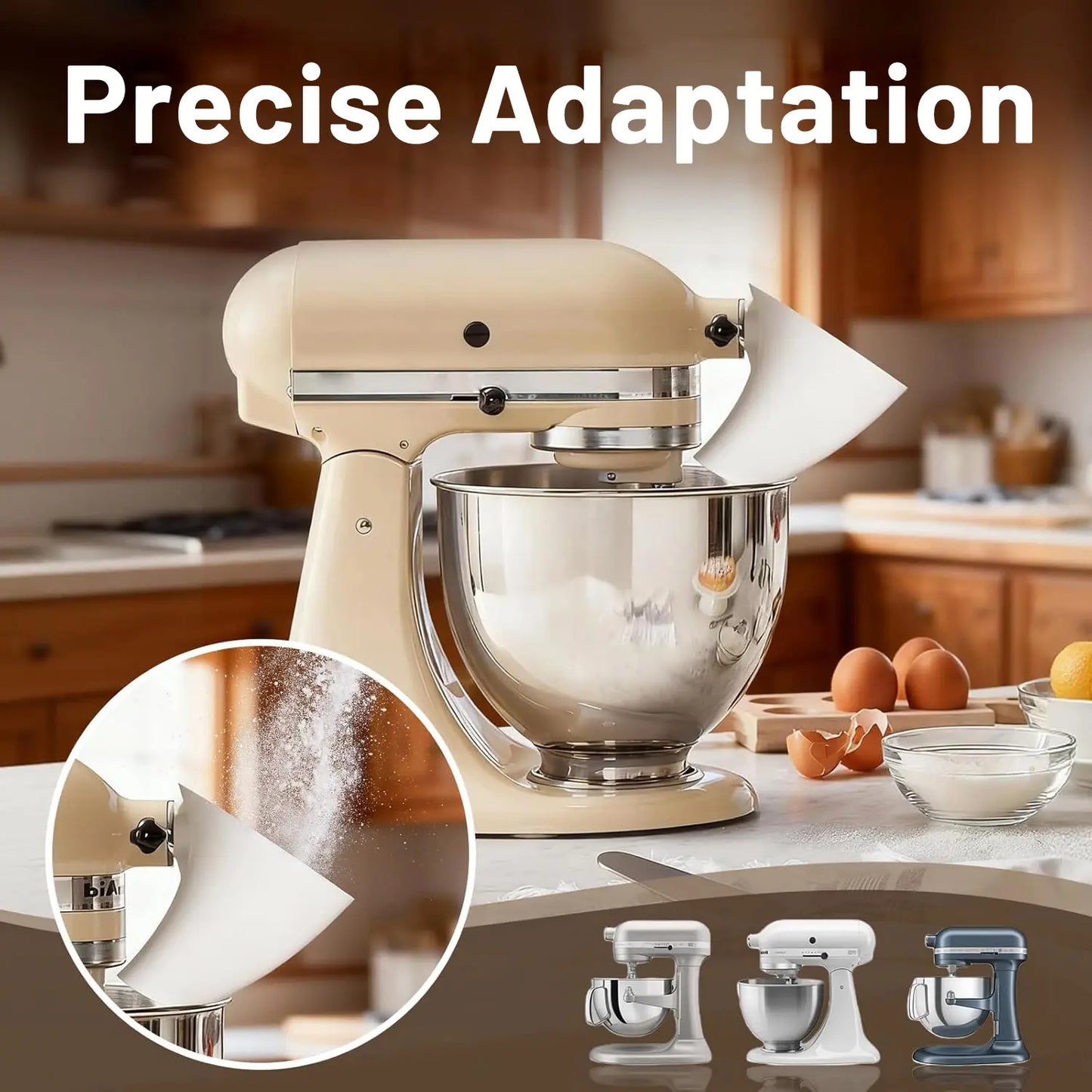 🔥LAST DAY 50% OFF ✨Flour Funnel for Kitchen Aid Stand Mixer