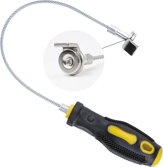 🔧 14-Inch Magnetic Oil Drain Plug Remover Tool