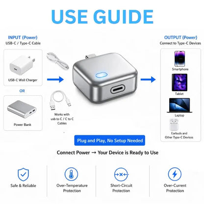 ⚡140W Auto Disconnect Charger