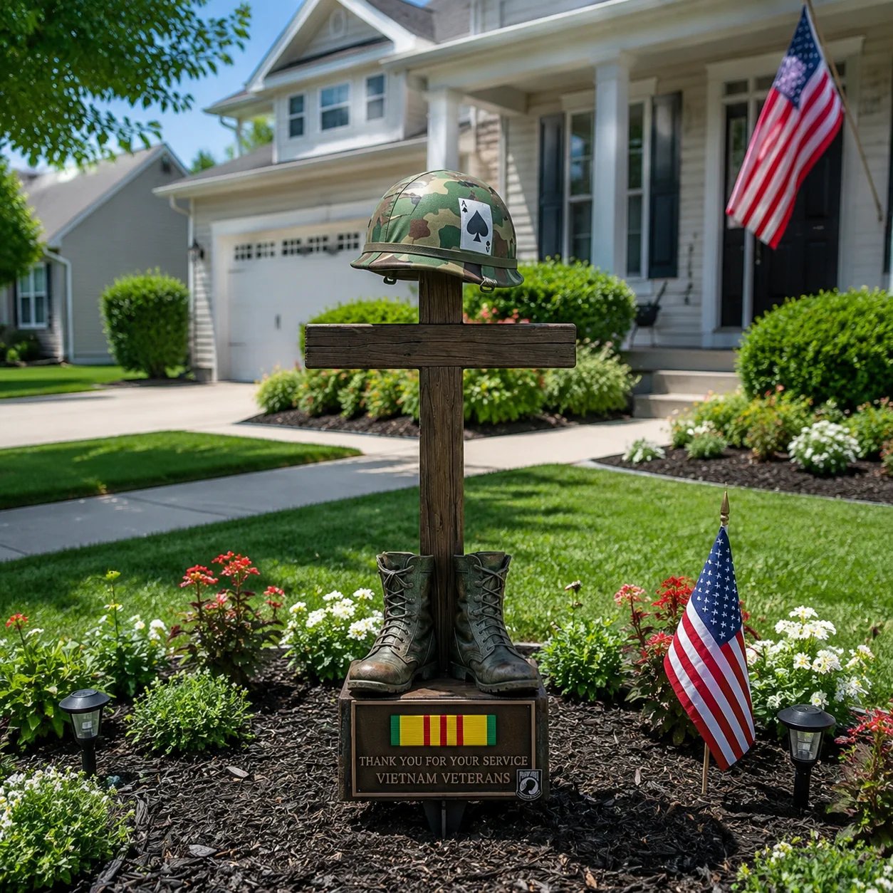 🔥LAST DAY 50% OFF - 🎖️Vietnam Veteran Tribute Garden Stake