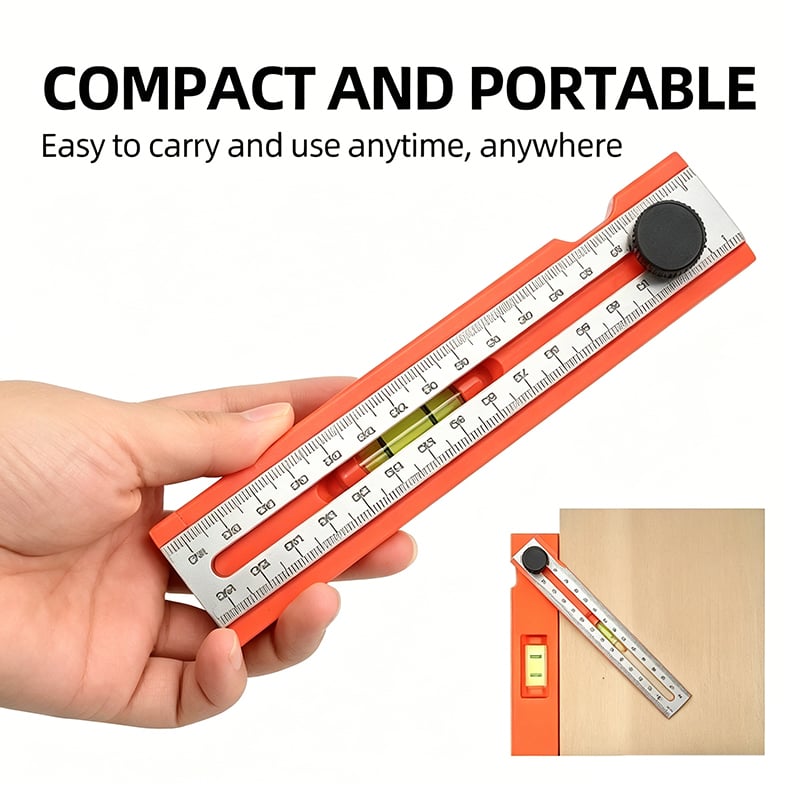 🔥Last Day 50% OFF -📏Multifunctional Marking Level Ruler