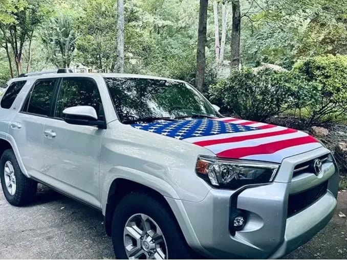 🎉4th Of July Flash Sale 65K+🔥American Car Hood Flag🦅[Buy 2 Free Shipping]