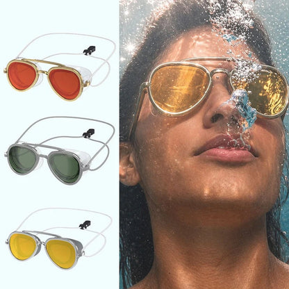 🔥LAST DAY 49% OFF - 😎✨SummerVibe Reflective Swim Goggles