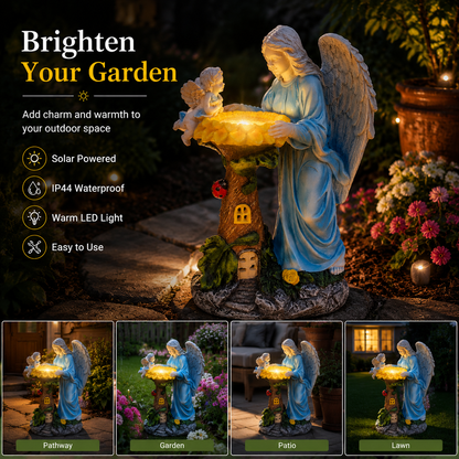 👼Mesmerizing Color-Changing Angel Garden Statue Light