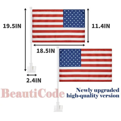 🎉4th Of July Flash Sale 65K+🔥American Car Hood Flag🦅[Buy 2 Free Shipping]
