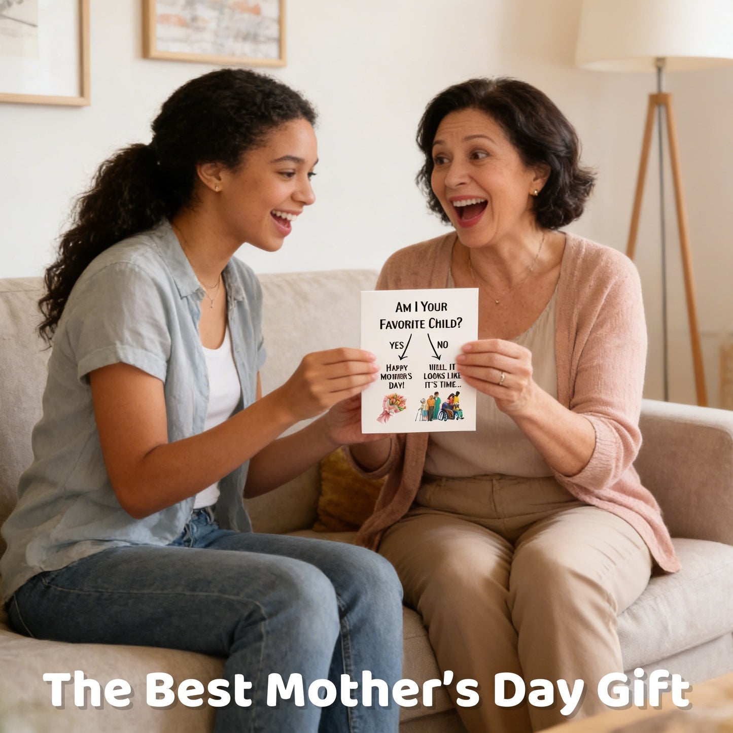 🎁 Funny Mothers Day Card for Mom
