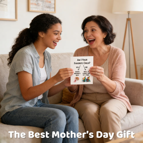 🎁 Funny Mothers Day Card for Mom