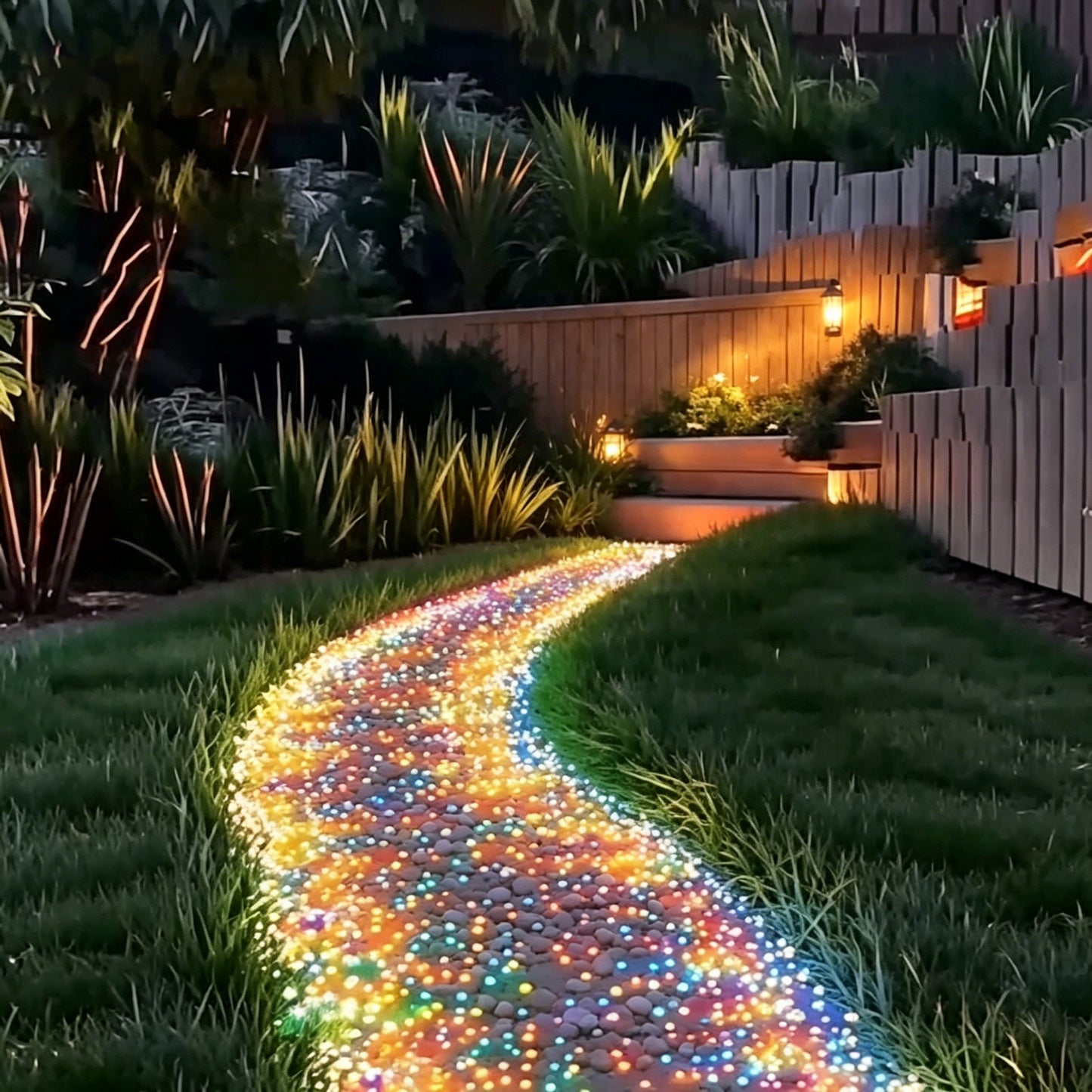 🌈2026 Summer Best-Sellers 🔥 Colorful Glowing Heart-Shaped Stones