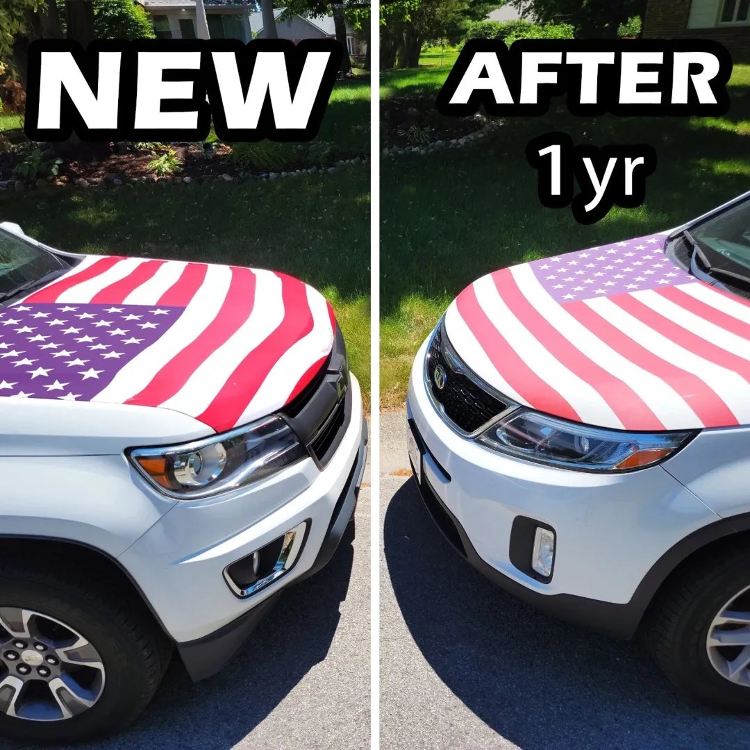 🎉4th Of July Flash Sale 65K+🔥American Car Hood Flag🦅[Buy 2 Free Shipping]