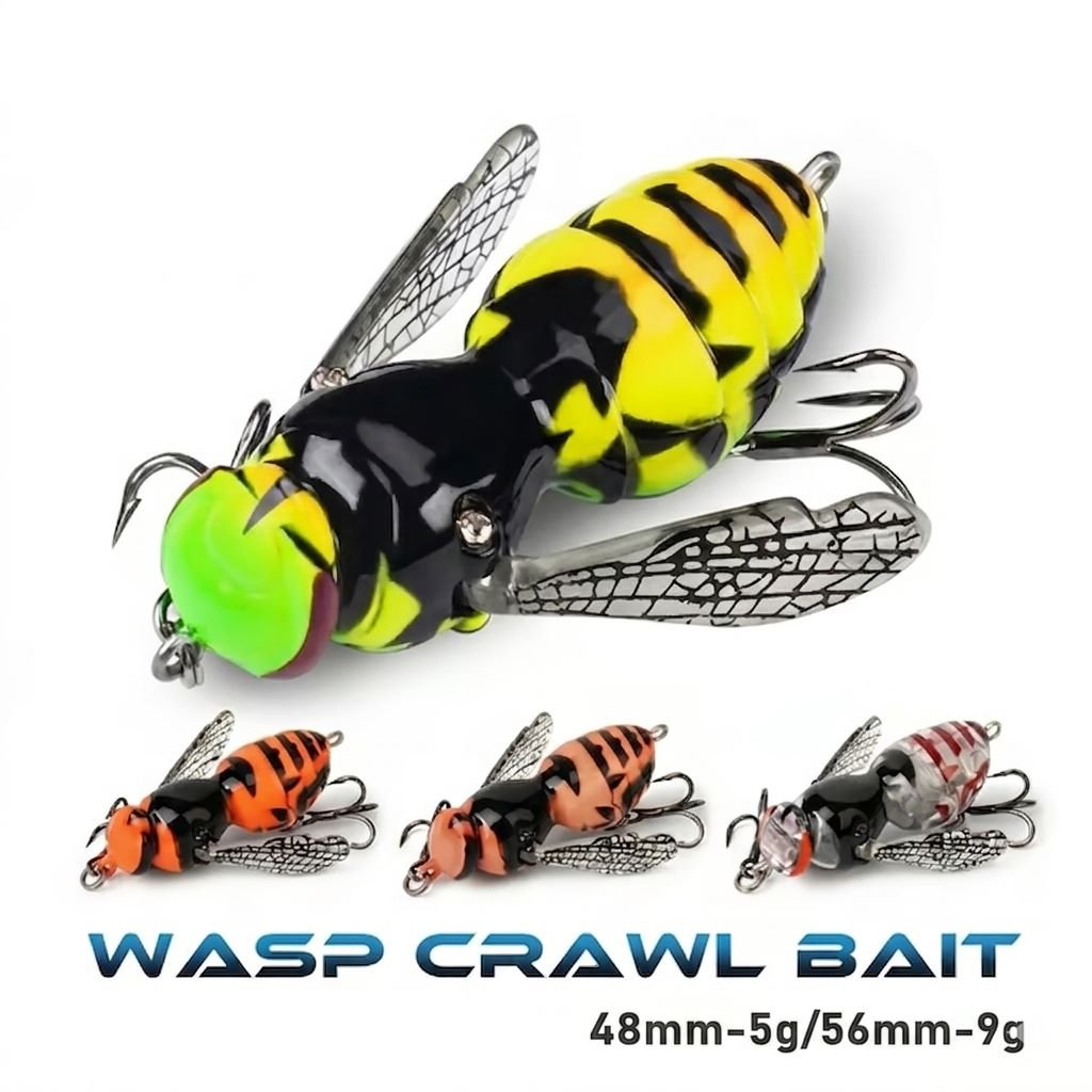🔥Last Day 49% OFF 🐝 Bionic Wasp Crawl Bait