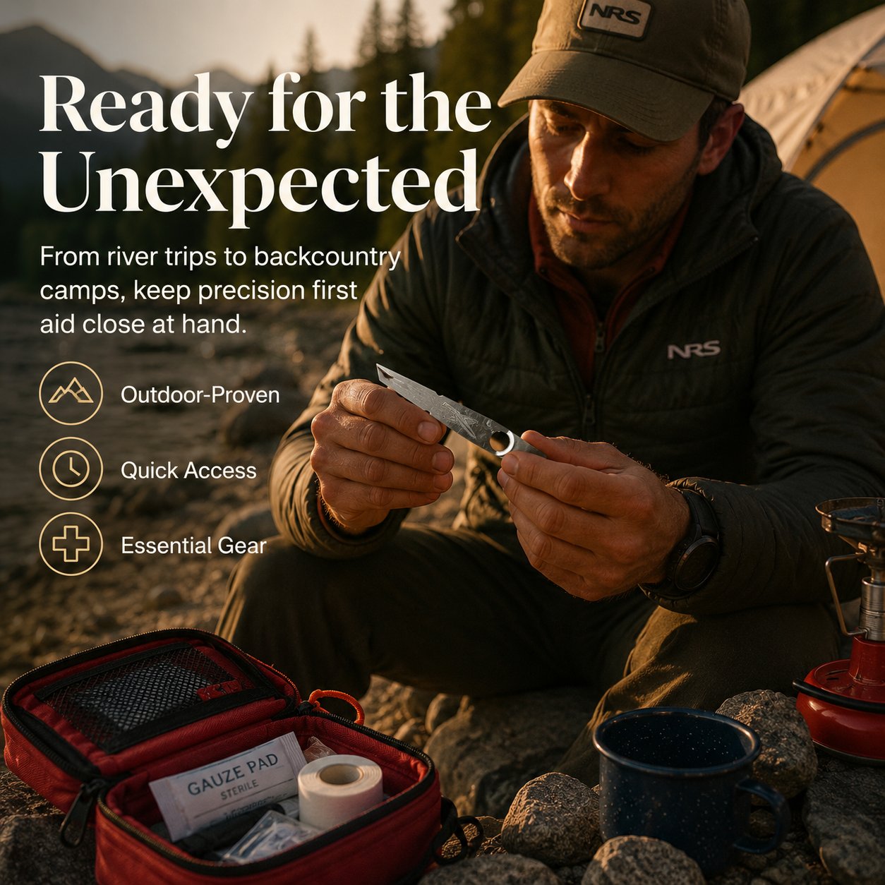 NRS Adventure Tweezers – Your Pocket-Sized First Aid Hero for the Great Outdoors