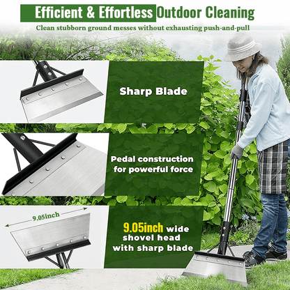 🔥⚒️Heavy-Duty Multi-Purpose Garden Scraper & Ice Breaker