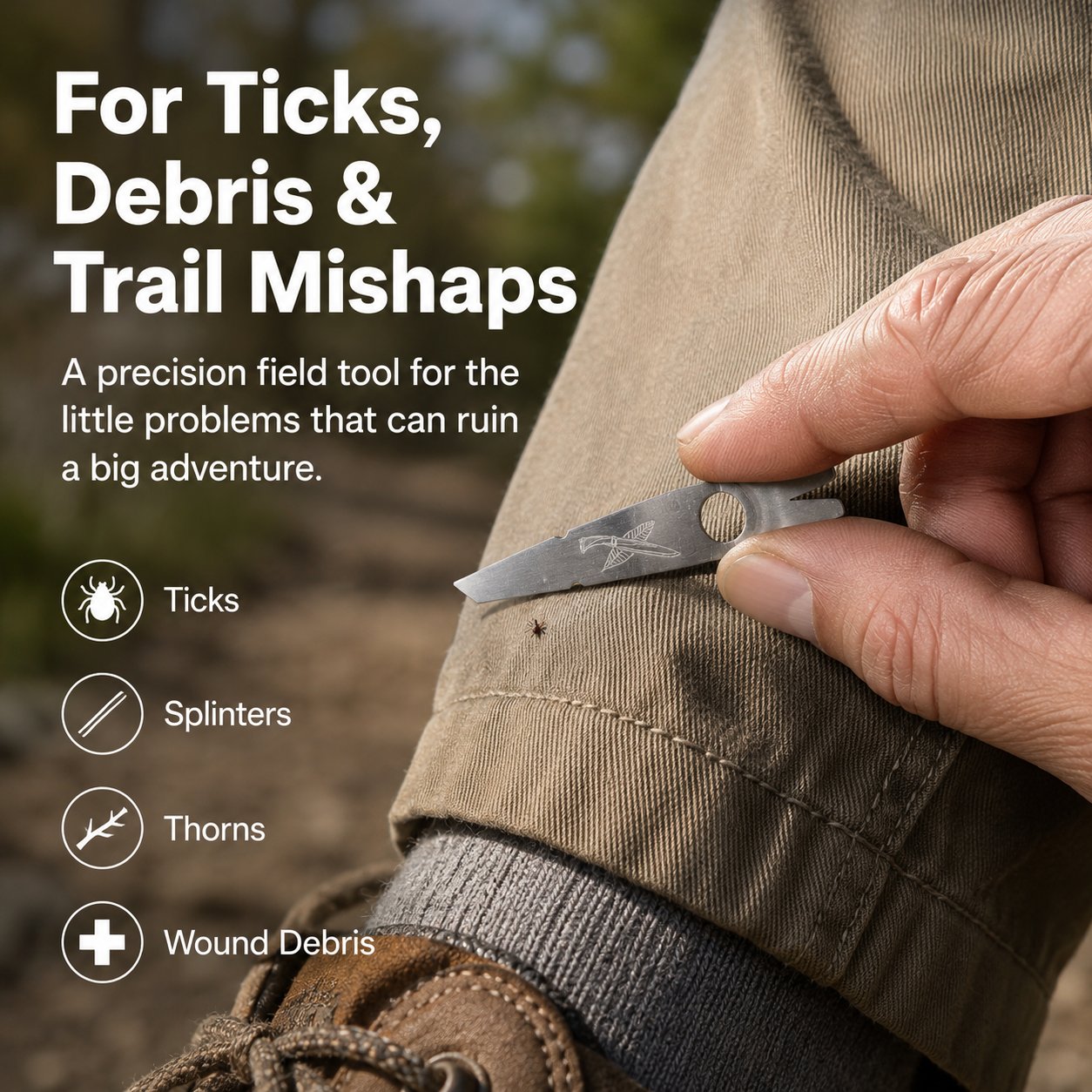 NRS Adventure Tweezers – Your Pocket-Sized First Aid Hero for the Great Outdoors