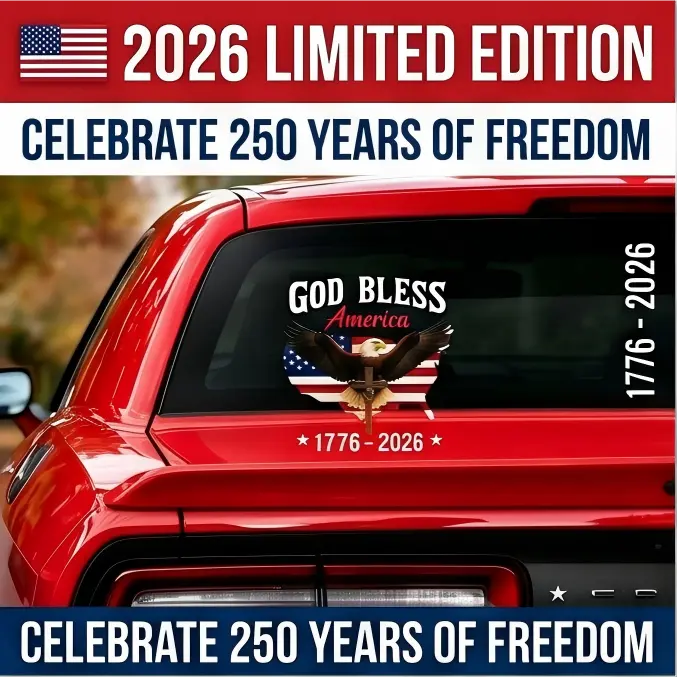🎉USA 2026 Limited Edition Celebrate Your Car's Anniversary with Style!