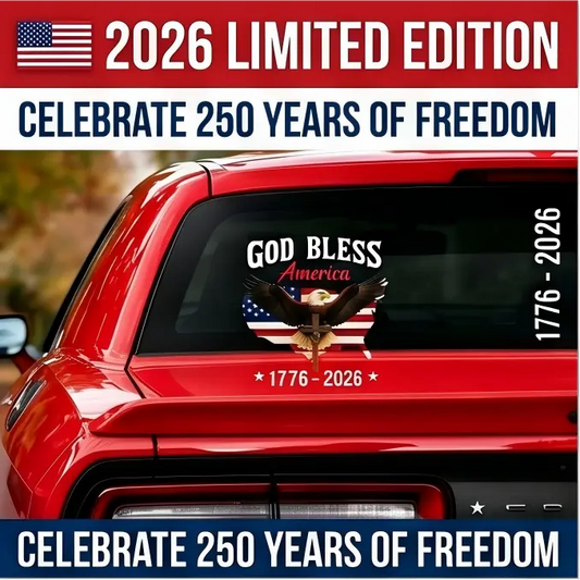 🎉USA 2026 Limited Edition Celebrate Your Car's Anniversary with Style!
