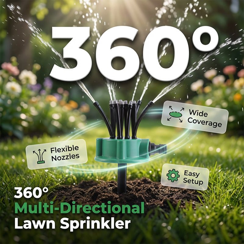 🔥85K+ SOLD🌱360° Coverage Precision Garden Irrigation Sprinkler