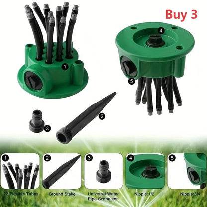 🔥85K+ SOLD🌱360° Coverage Precision Garden Irrigation Sprinkler